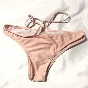Dusty Pink Bikini Bottoms